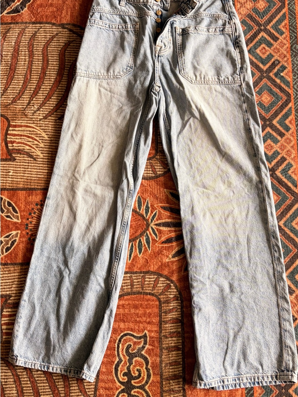 We The Free Light Wash Boyfriend Jeans - Picture 2 of 5